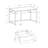 Metal 30'' h x 20'' w Student Computer Desk-93521308