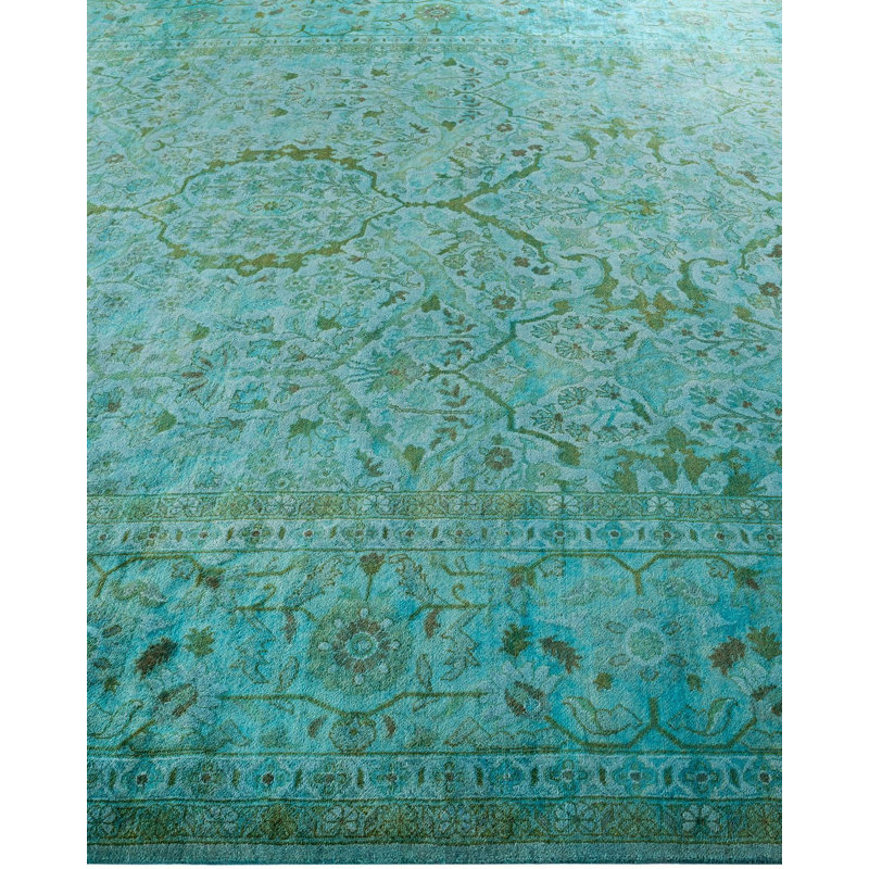 Harmond One-of-a-Kind 9'1" X 12'3" Hand Knotted Area Rug