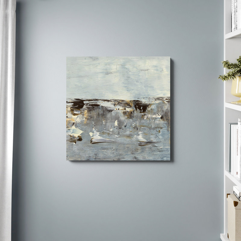 «Discovery II» par Lila Bramma - reproduction d'art sur toile tendue, H 30 po x l 30 po