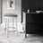Bar Stools Set Of 2, 26" Counter Height, 360° SwivelWith Fabric Upholstered Seat, Stylish Accent For Kitchen, Dining, And Living Room-34359763-34359766
