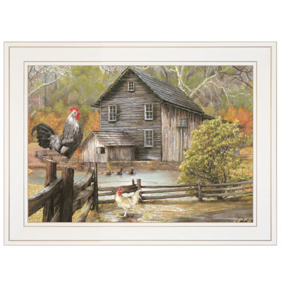Down On The Farm I Framed Wall Art for Living Room, Home Wall Decor by Ed Wargo