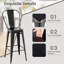 Tabouret de bar 30 po Amira-377980796