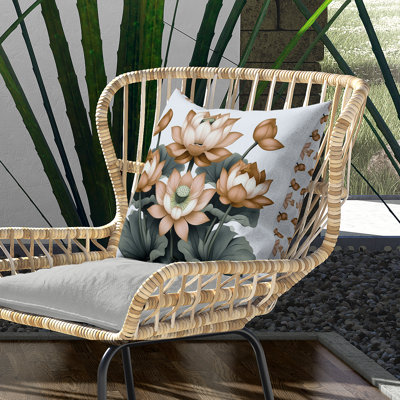 Ajanta Lotus Art Intérieur/Extérieur 26x26