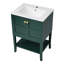 Meuble-lavabo élégant avec rangement spacieux et design fonctionnel, parfait pour toute salle de bain.