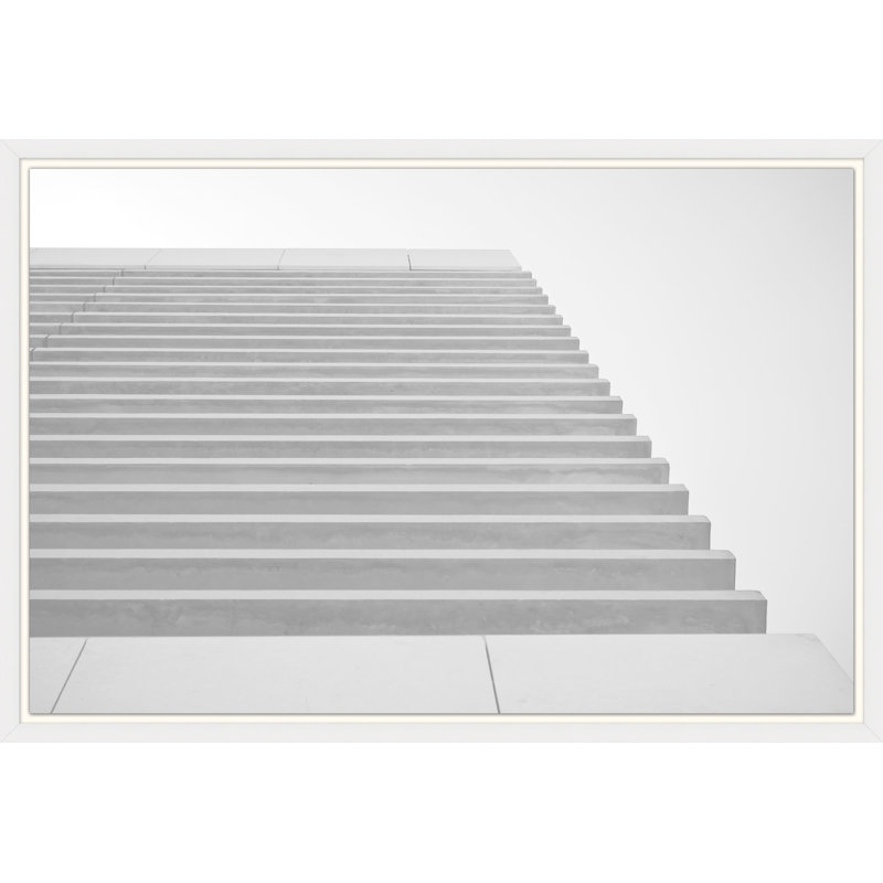 Architectural Moment 4' Framed Print on Glass