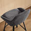 Tabouret de comptoir pivotant de 25,6 po avec structure en métal Absalom-308896214-272292295