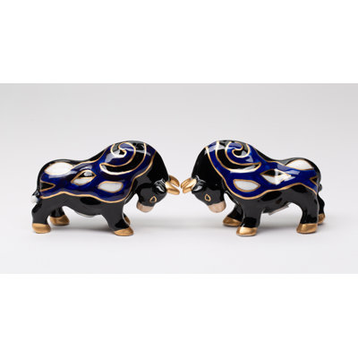 Ensemble de salière et poivrière Bull Gifts