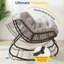 Chaise berçante de patio avec repose-pieds-1696083631