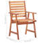 Artifore Patio Dining Side Chair with Cushion-1810494824