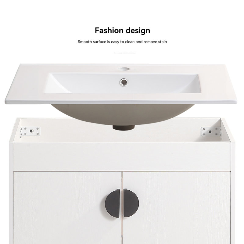 Vlatka 23.6'' Single Bathroom Vanity with Top