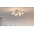 Optimist Glass Semi Flush Mount
