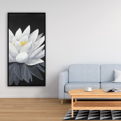 " Lotus Flower With Reflection "