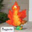 Grandes feuilles d'automne