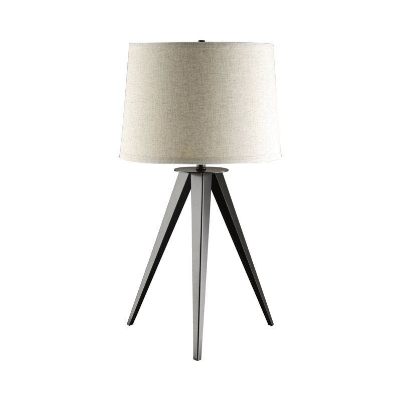 Lampe de table à trépied 28,75 po Badr