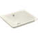 Iron Plains Metal Rectangular Vessel Bathroom Sink with Overflow