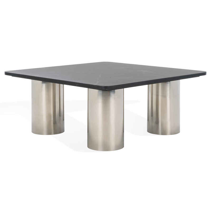 Table basse à plateau en marbre Lameeka