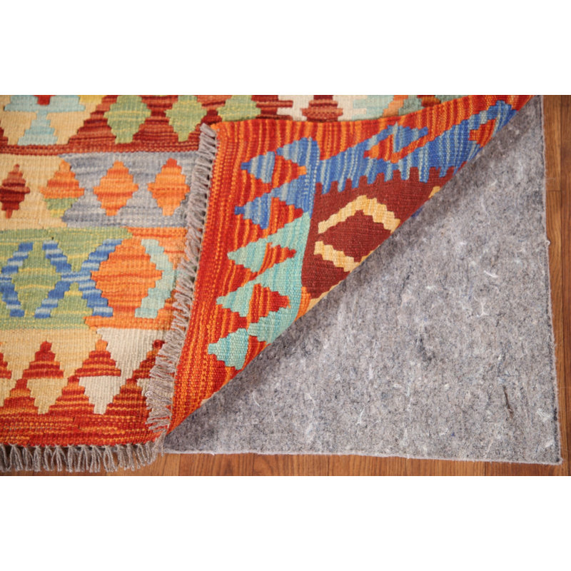 Tapis réversible en laine South Western Kilim 4 x 6