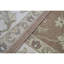 Wool Oriental Area Rug in Rust/Ivory