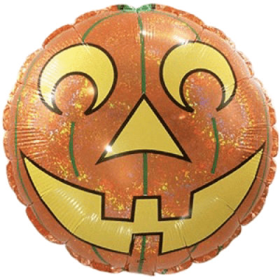 Accessoire de décoration de fête PMU Dazz-o-Lantern 18 po Mylar-Balloon
