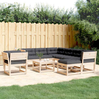 273cm Wide Patio Sofa