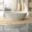 Baignoire de trempage et bain d'air 66-15 / 16 "X 31-1 / 2" avec souffleur d'air à vitesse réglable et interrupteur de commande de type d'air, blanc