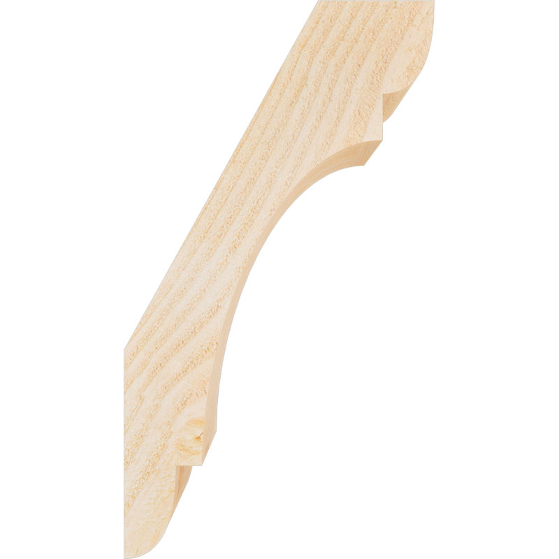 Attelle de genou olympique, Sapin de Douglas, H 18 po x l 4 po x P 10 po, Sciage brut