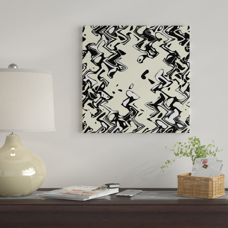 « crème spiritueux-angle », reproduction d’impression sur toile tendue, H 37 po x l 37 po x P 1,5 po, Toile tendue