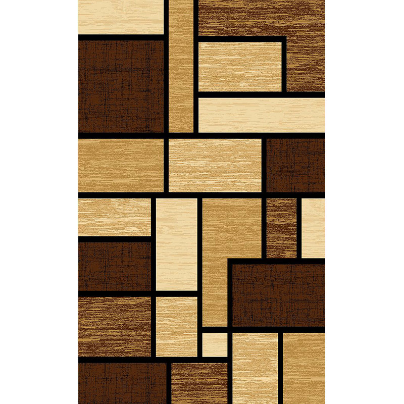 Mccampbell Performance Abstract Indoor Rug, Rectangle 2'7" x 4'