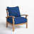 Summerton Teak Patio Chair with Cushions-1916579101
