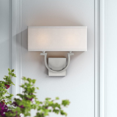 Carlisle 2-Light Dimmable Armed Sconce