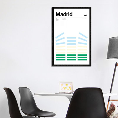 Madrid 1 Piece Wall Art on Canvas