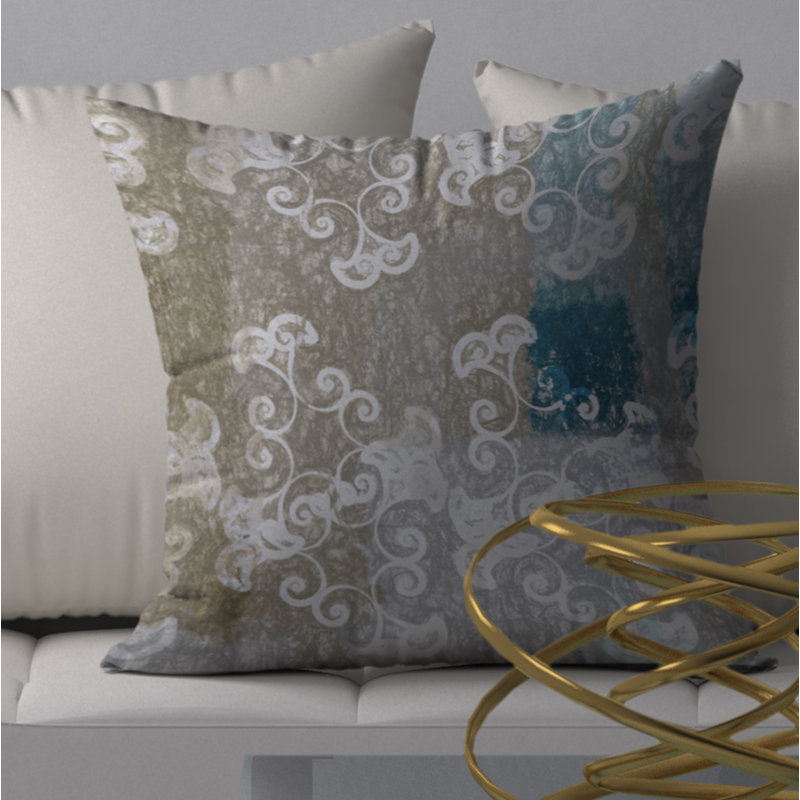Housse de coussin carrée/insert, 18 po x 18 po