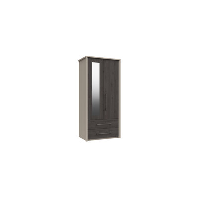 Wyman 2 Door Manufactured Wood Wardrobe