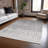 Machine Washable Indoor/Outdoor Bernadette ACN2135 Striped Rug-115269298