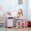 Ensemble de bureau et de chaise pour tout-petits avec tableau blanc et rangement, idéal pour l'apprentissage créatif et l'organisation des enfants-1371697048