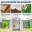 6.6 ft W x 11.5 ft D Hobby Greenhouse