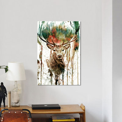 «Deer I», impression sur toile