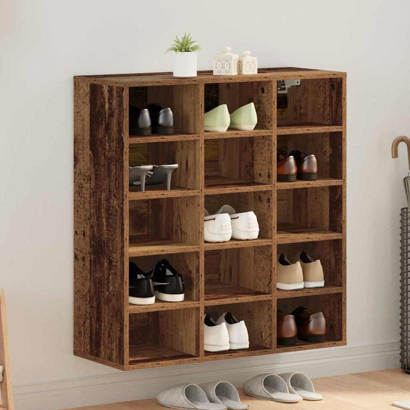 Shoe Cabinet, Old Wood