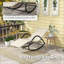 Chaise berçante d'extérieur, chaise berçante résistante