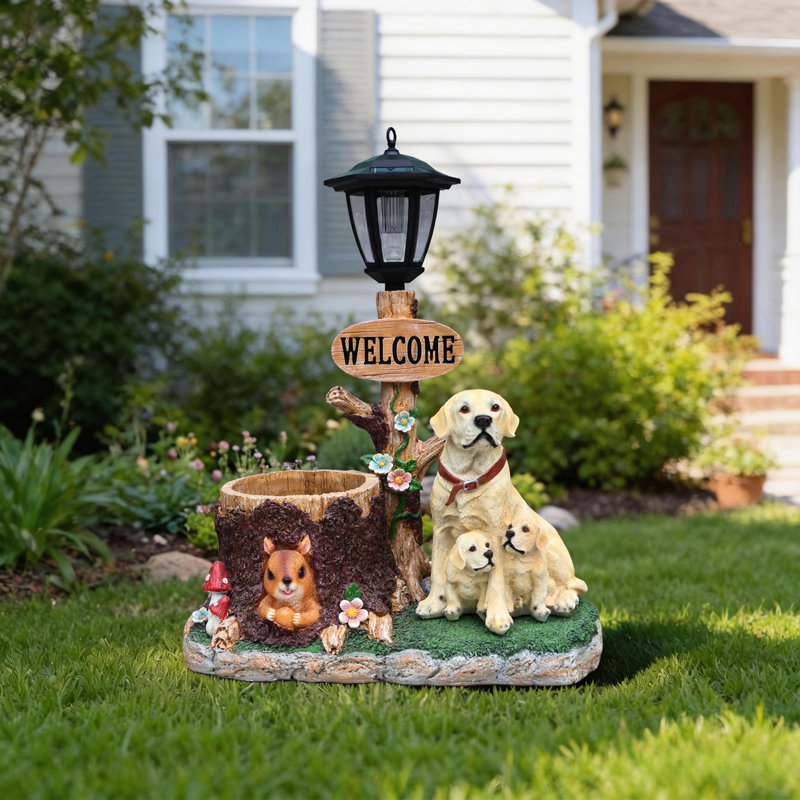 Statue de jardin Labrador