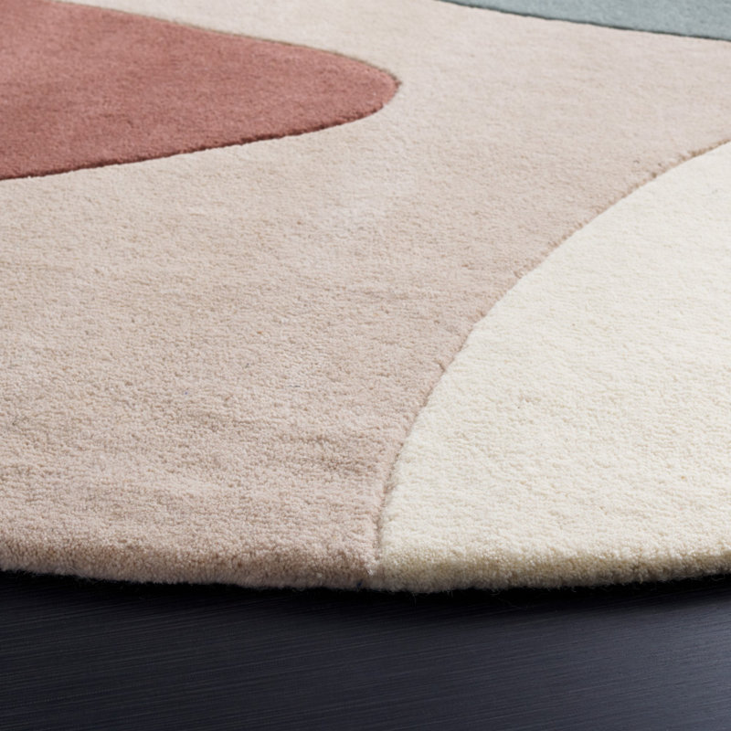 Heideman Hand Tufted New Zealand Wool Rug, Rectangle 3' x 5'