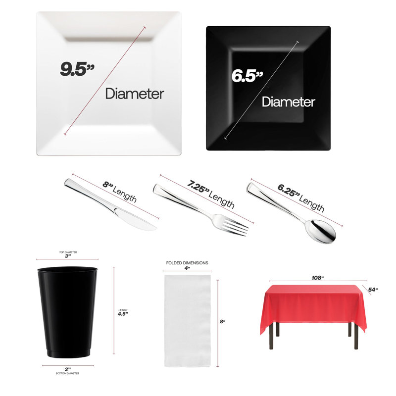 White, Black and Red NFL / NBA / MLB Set - 60 Settings