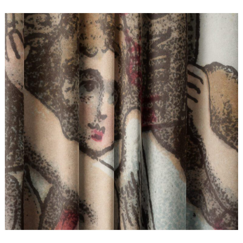 Velvet Blackout Slot Top Curtain Pair, 148cm Width x 300cm Drop