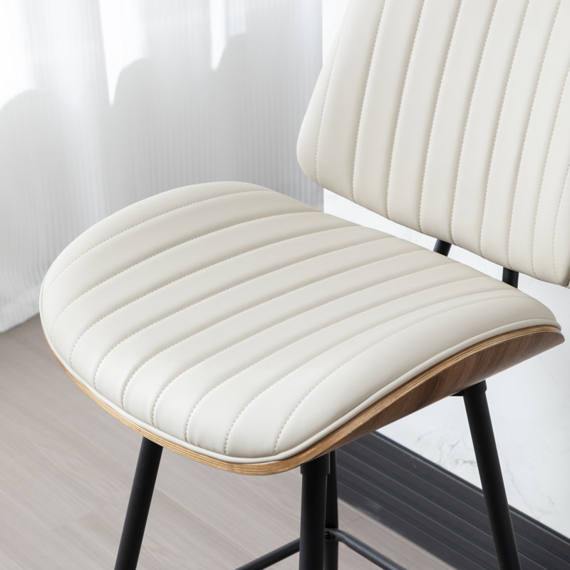 Swivel Counter Stool, Beige