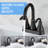 2-handle Bathroom Faucet with Drain Assembly-71542572