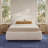 Colin Twin Bed Oatmeal-854215206-854215207