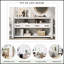 Console moderne pour salon avec 4 tiroirs et 2 tablettes, pour le rangement et la présentation-1430516489