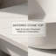 Meuble-lavabo 48 po avec lavabo rond en céramique blanche