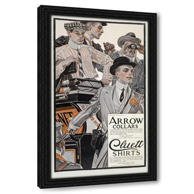 Arrow collars. Cluett shirts (1910)