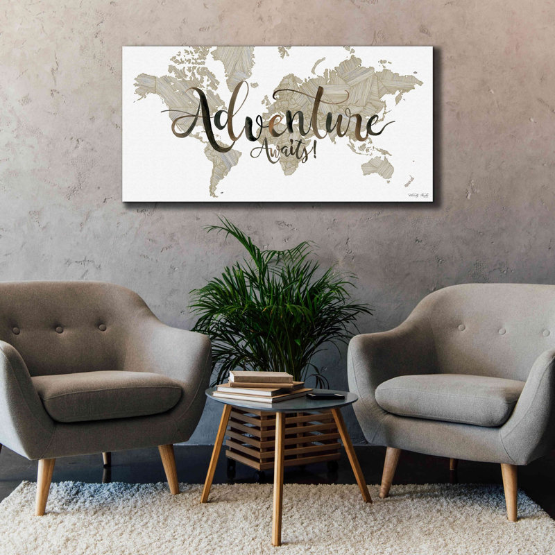 Weert Adventure Awaits par Cindy Jacobs, H 30 po x l 60 po x P 1,5 po